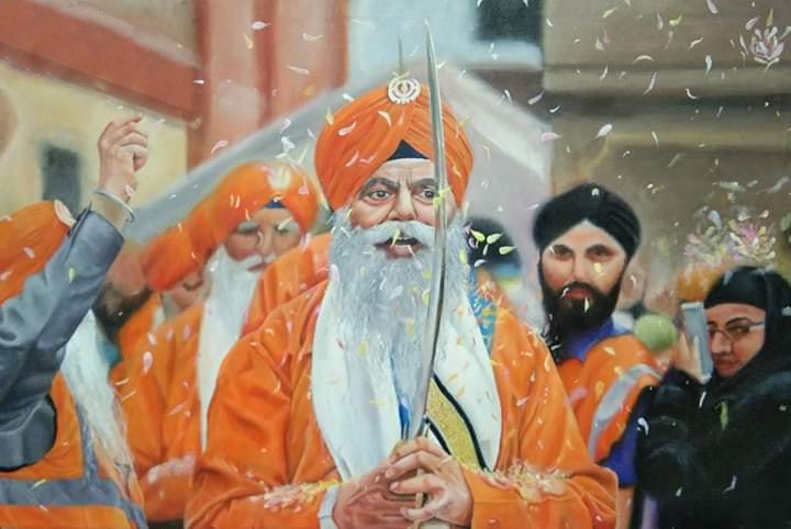 painting-on-sikhism at fineart institute